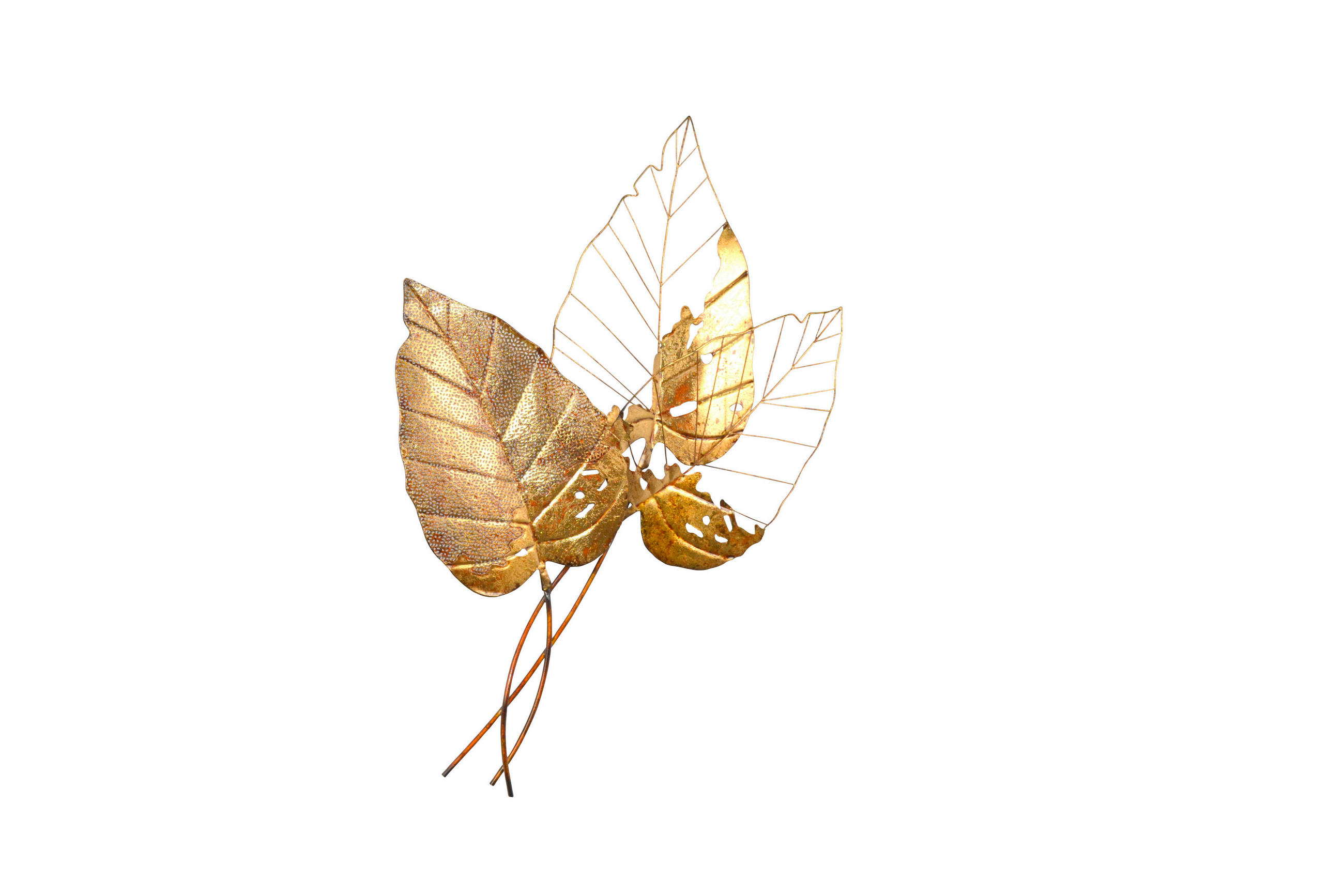 Mid.you Wanddeko Gold 69x104x8 cm
