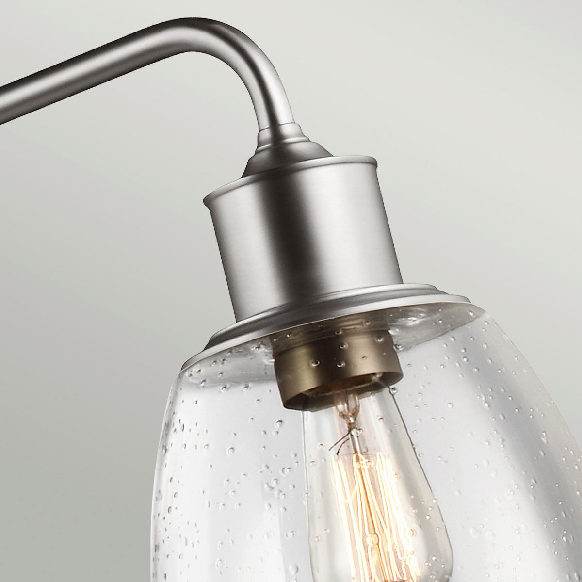 HÄNGELEUCHTE 91.4/24/57,8 cm    - Nickelfarben, Design, Metall (91.4/24/57,8cm) - Elstead Lighting