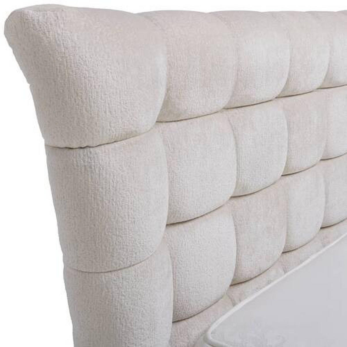 BOXSPRINGBETT 160/200 cm  in Beige  - Beige/Schwarz, Design, Holz/Holzwerkstoff (160/200cm) - Esposa
