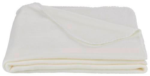 POKRIVAČ OD FLISA 130/160 cm bela  - bela, Konvencionalno, tekstil (130/160cm) - Boxxx