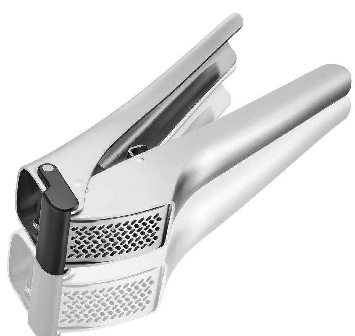 KNOBLAUCHPRESSE Garlico  - Edelstahlfarben, Basics, Kunststoff/Metall (20,6/3,7/6,2cm) - Gefu