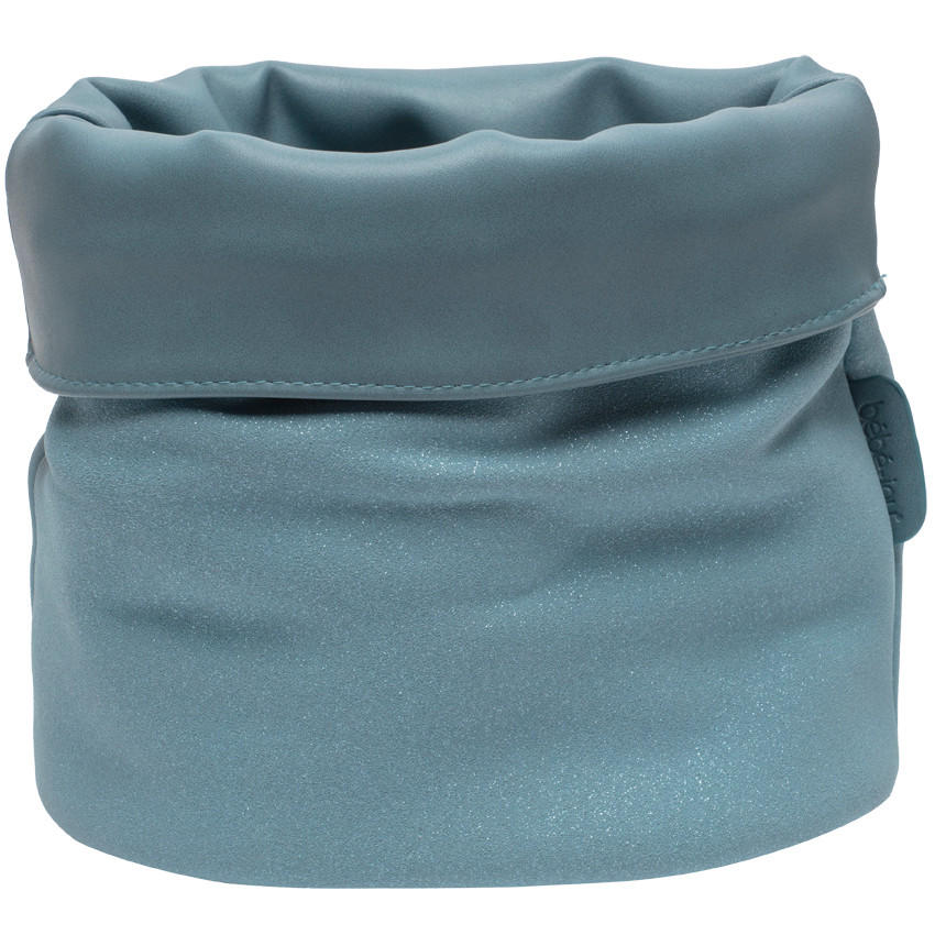 KOŠÍK NA KOJENECKÉ POTŘEBY - modrá, Basics, plast (18/18/16,5cm) - Bebe Jou