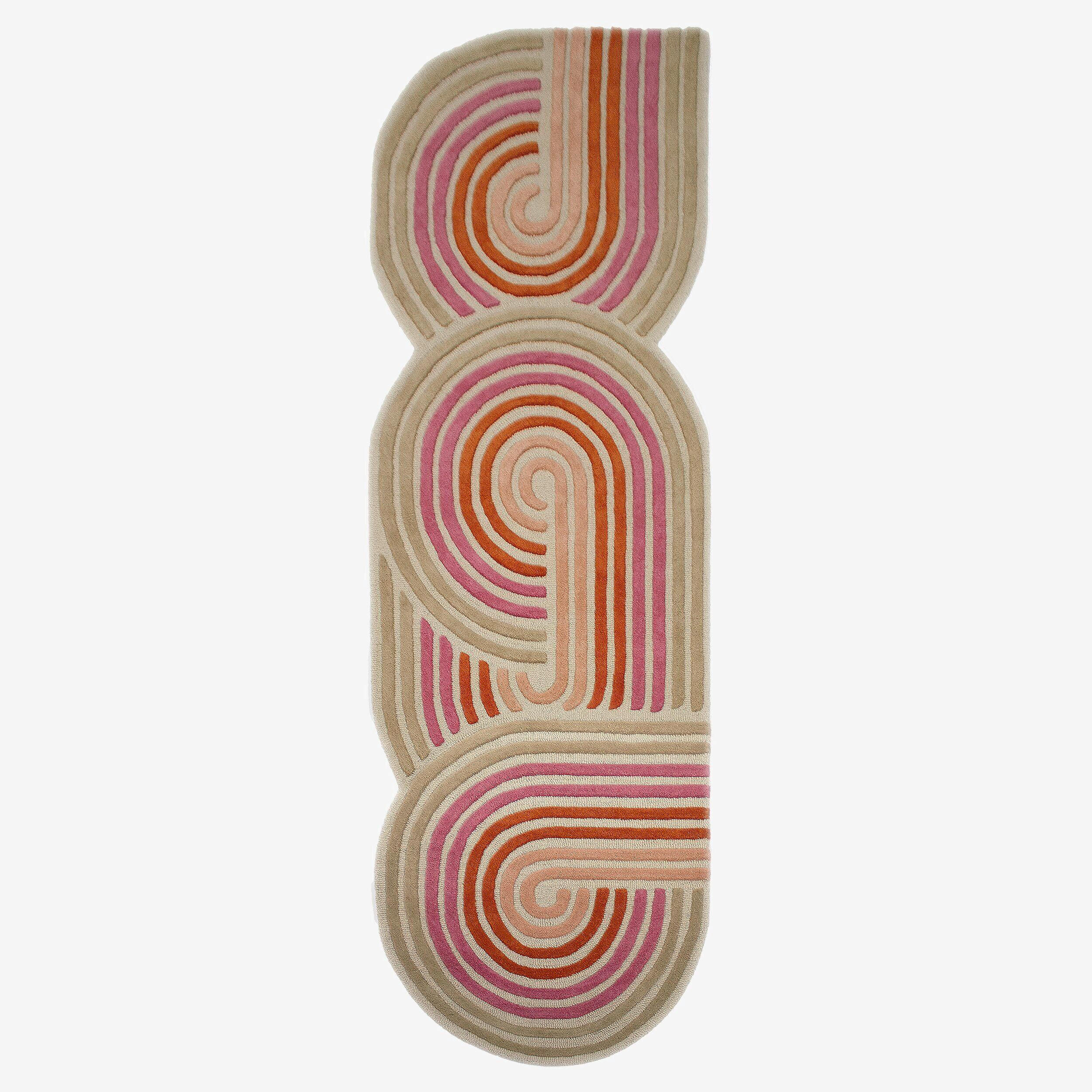 LÄUFER 80/300 cm Pink  - Pink, Basics, Textil (80/300cm)