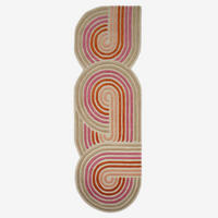 LÄUFER 80/300 cm Pink  - Pink, Basics, Textil (80/300cm)