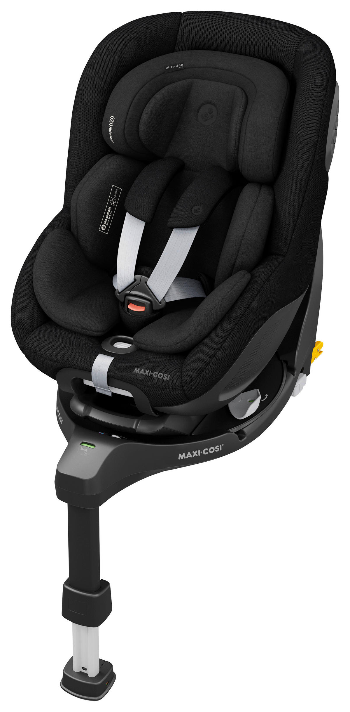 REBOARDER-KINDERSITZ Mica 360 Pro  - Schwarz, Basics, Kunststoff/Textil (44.2/67/74.5cm) - Maxi-Cosi