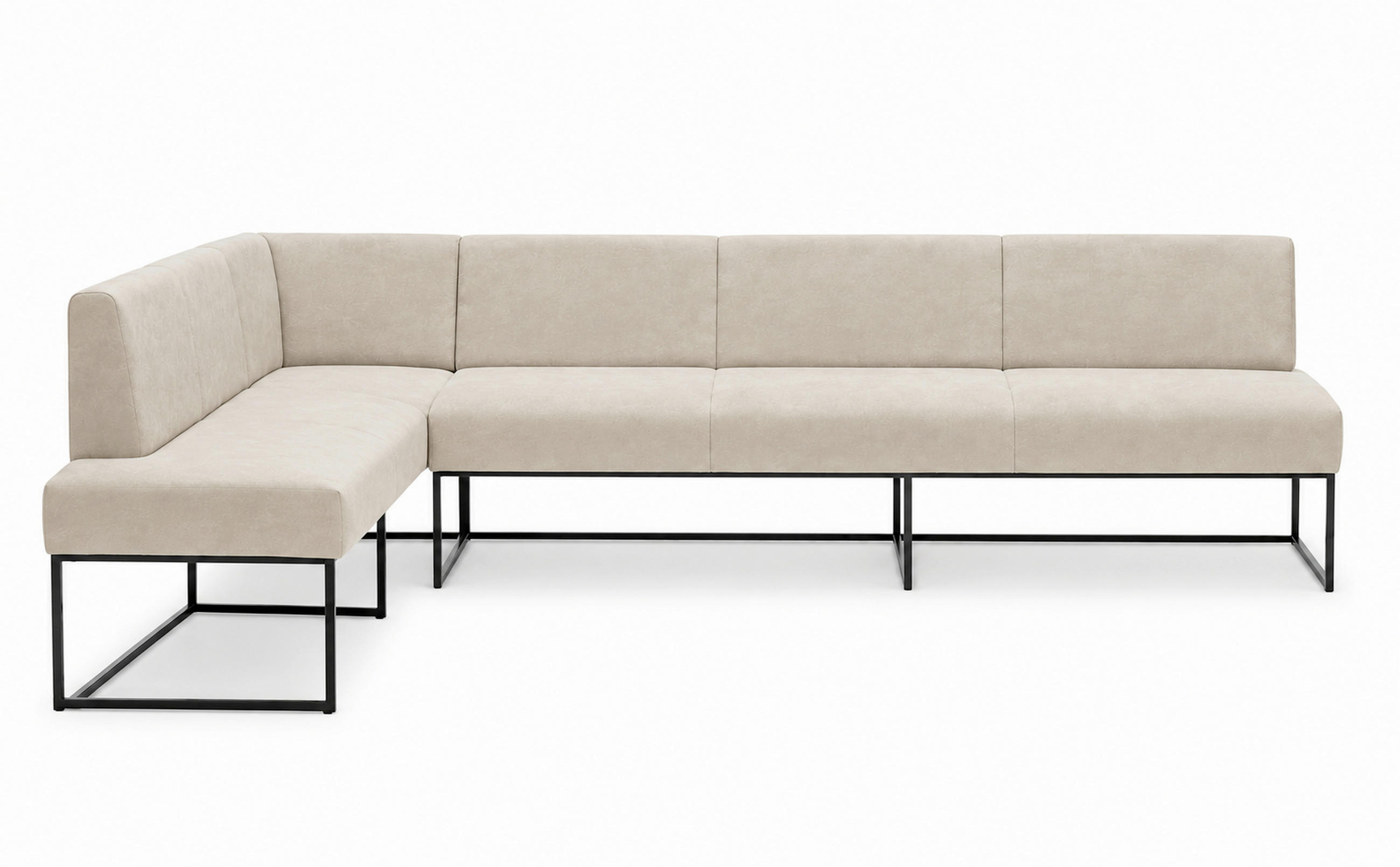 Livetastic Eckbank Affogato Sand 265x199 cm