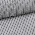 SCHLAFSOFA  mit Rücken echt, Armteil links, Armteil rechts Cord Grau  - Schwarz/Grau, Design, Kunststoff/Textil (261/95/108cm) - Xora