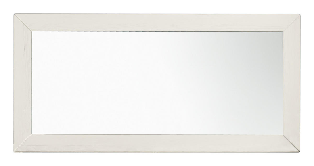 WANDSPIEGEL 125/60/2 cm    in  - Weiß, Design, Holzwerkstoff (125/60/2cm) - SetOne by Musterring