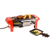 RACLETTE-GRILL  - Rot, Basics, Kunststoff/Metall (31,5/19,5/11cm) - Nouvel