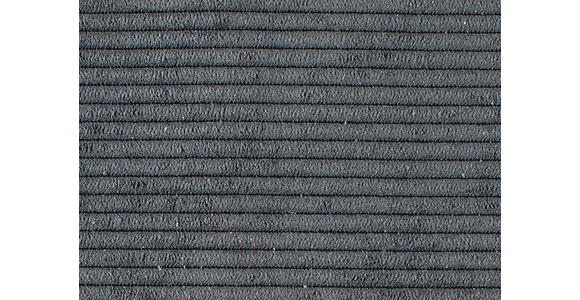 ECKSOFA Anthrazit Feincord - Anthrazit/Schwarz, KONVENTIONELL, Textil/Metall (311/219cm) - Hom`in