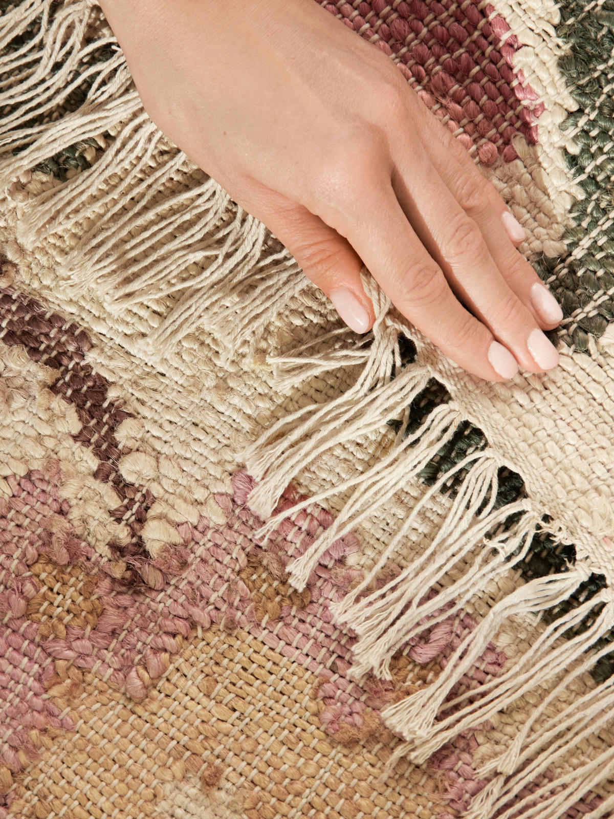 LÄUFER 80/200 cm Roya  - Multicolor/Creme, Basics, Textil (80/200cm) - Elle Decoration