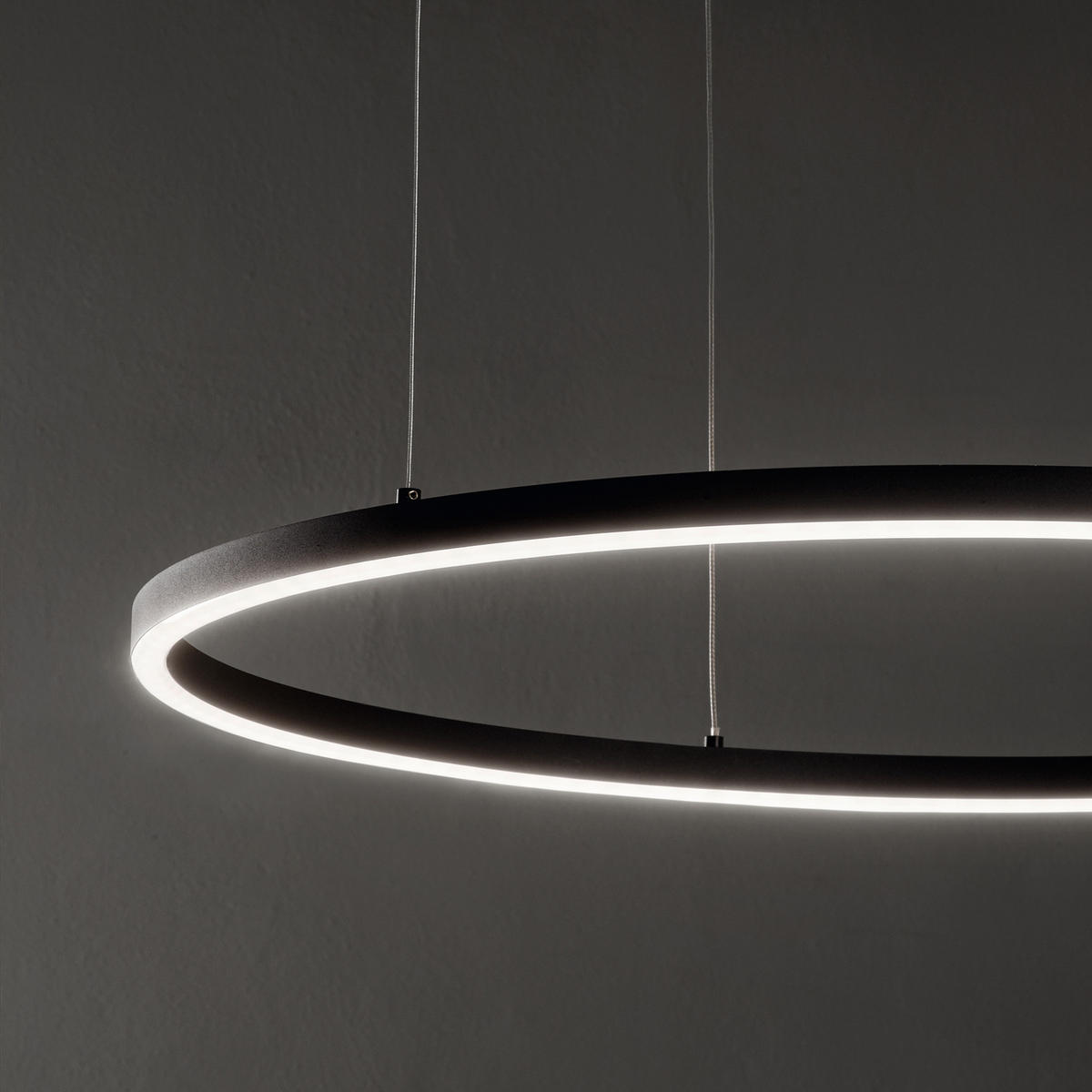LED-HÄNGELEUCHTE 90/27,5/202,5 cm  - Weiß, Design, Kunststoff/Metall (90/27,5/202,5cm) - Ideal Lux