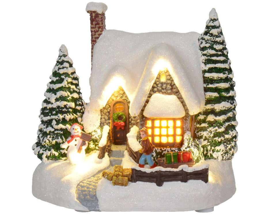 LED-DEKOLEUCHTE 14,00/17,00/15,50 cm   - Basics, Kunststoff (14,00/17,00/15,50cm) - X-Mas