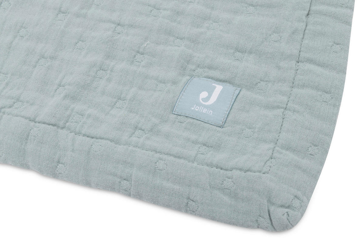 DEKA ZA BEBE        GOTS  - boje kadulje, Basics, tekstil (100/75/0,5cm) - JOLLEIN