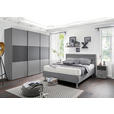 SCHWEBETÜRENSCHRANK in Anthrazit, Hellgrau - Anthrazit/Hellgrau, Design, Holzwerkstoff/Metall (280/222/68cm) - Moderano