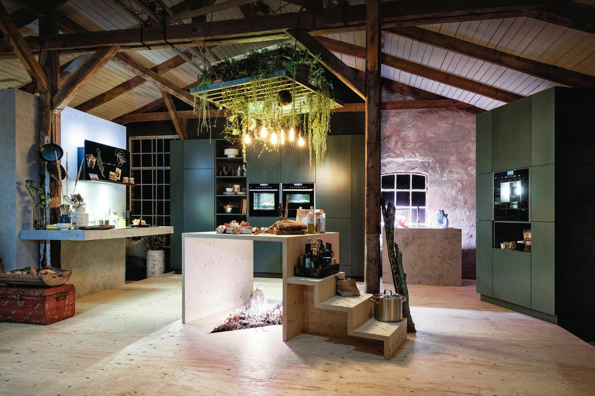 WÄRMESCHUBLADE Graphite-Grey Edition  - Edelstahlfarben/Schwarz, Design, Metall (59,4/14,0/54,0cm) - Neff