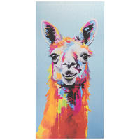 METALLBILD Tiere  - Multicolor, Basics, Metall (30/60/2cm) - Euroart