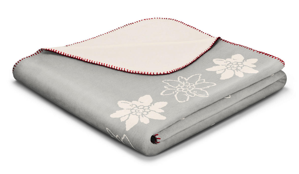 ODEJA 150/200 cm svetlo siva  - svetlo siva, Konvencionalno, umetna masa/tekstil (150/200cm)