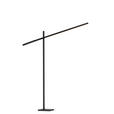 LED-STEHLEUCHTE 27-150/19/162-248 cm    - Schwarz, Design, Metall (27-150/19/162-248cm) - Dieter Knoll