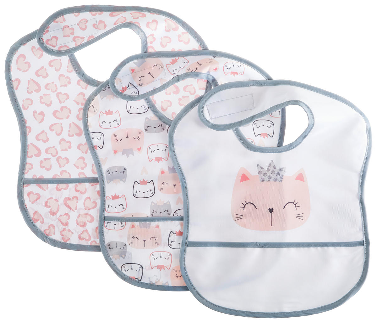 PORTIKLA - pink/siva, Osnovno, tekstil (28/40cm) - My Baby Lou