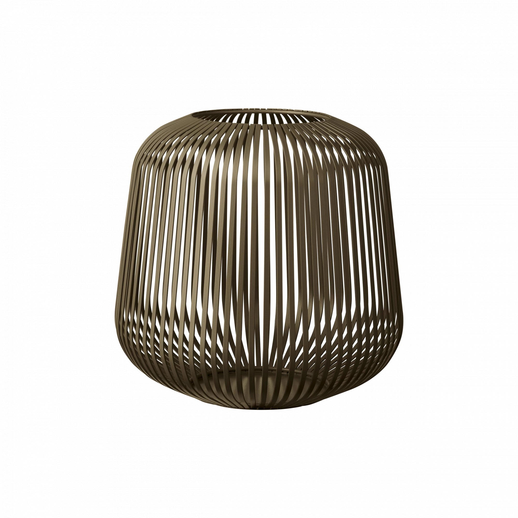 LATERNE - Graubraun, LIFESTYLE, Metall (27,5/27,0cm) - Blomus
