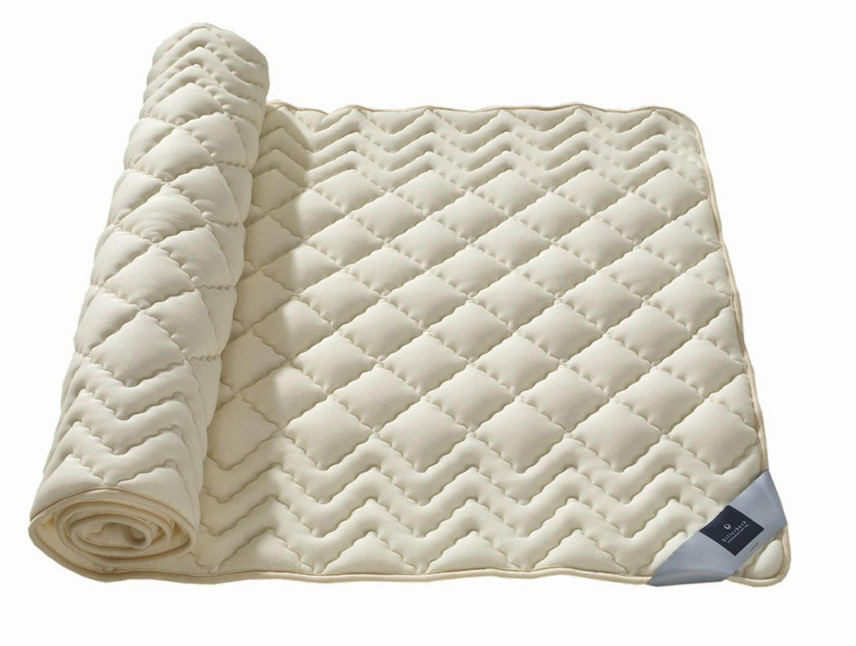 MĚKKÝ CHRÁNIČ MATRACE, 90/200 cm - přírodní barvy, Basics, textil (90/200cm) - Billerbeck