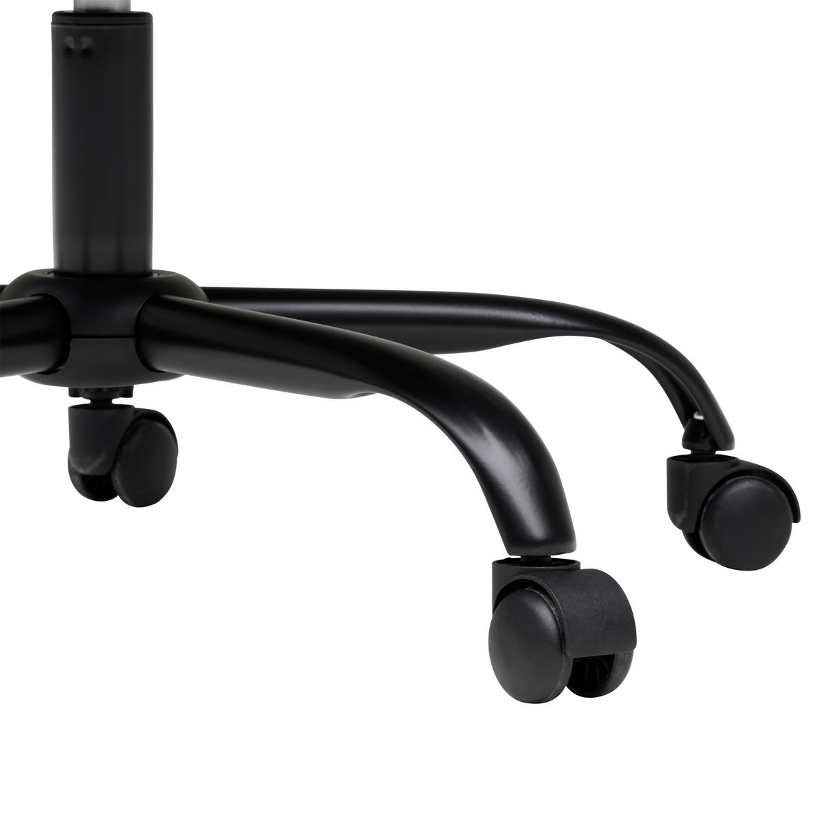 CHEFSESSEL Mikrofaser Schwarz  - Schwarz, Modern, Kunststoff/Textil (64/114/122/72cm) - MID.YOU