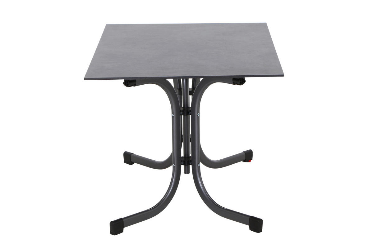 GARTENGARNITUR 5-teilig Stahl  - Grün, Basics, Kunststoff/Metall (80/80/120cm) - Siena Garden