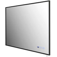 INFRAROT-HEIZPANEEL 800 W smart&easy  - Schwarz, Basics, Glas/Kunststoff (100/60/5cm)