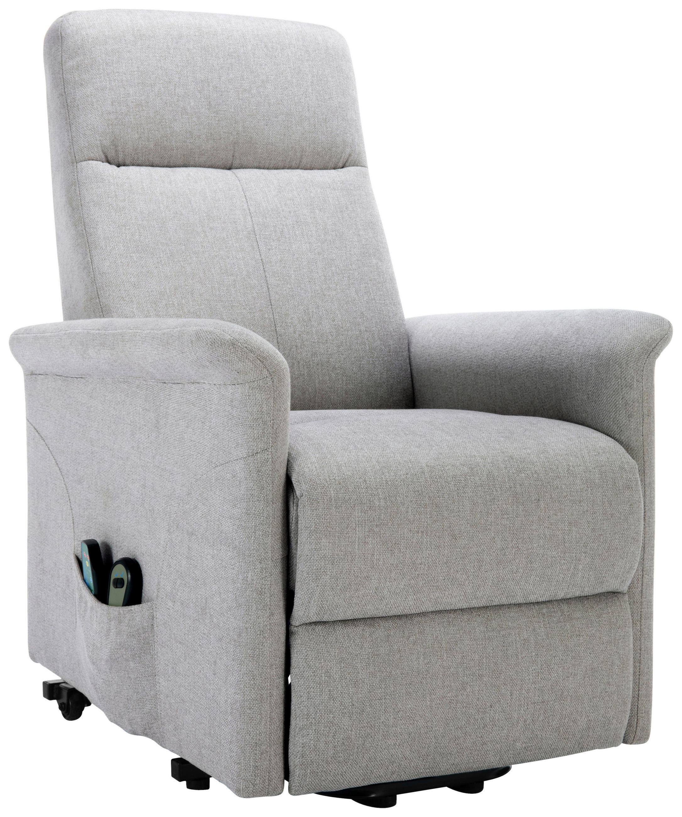 MID.YOU MASÁŽNÍ KŘESLO, textil, šedobéžová