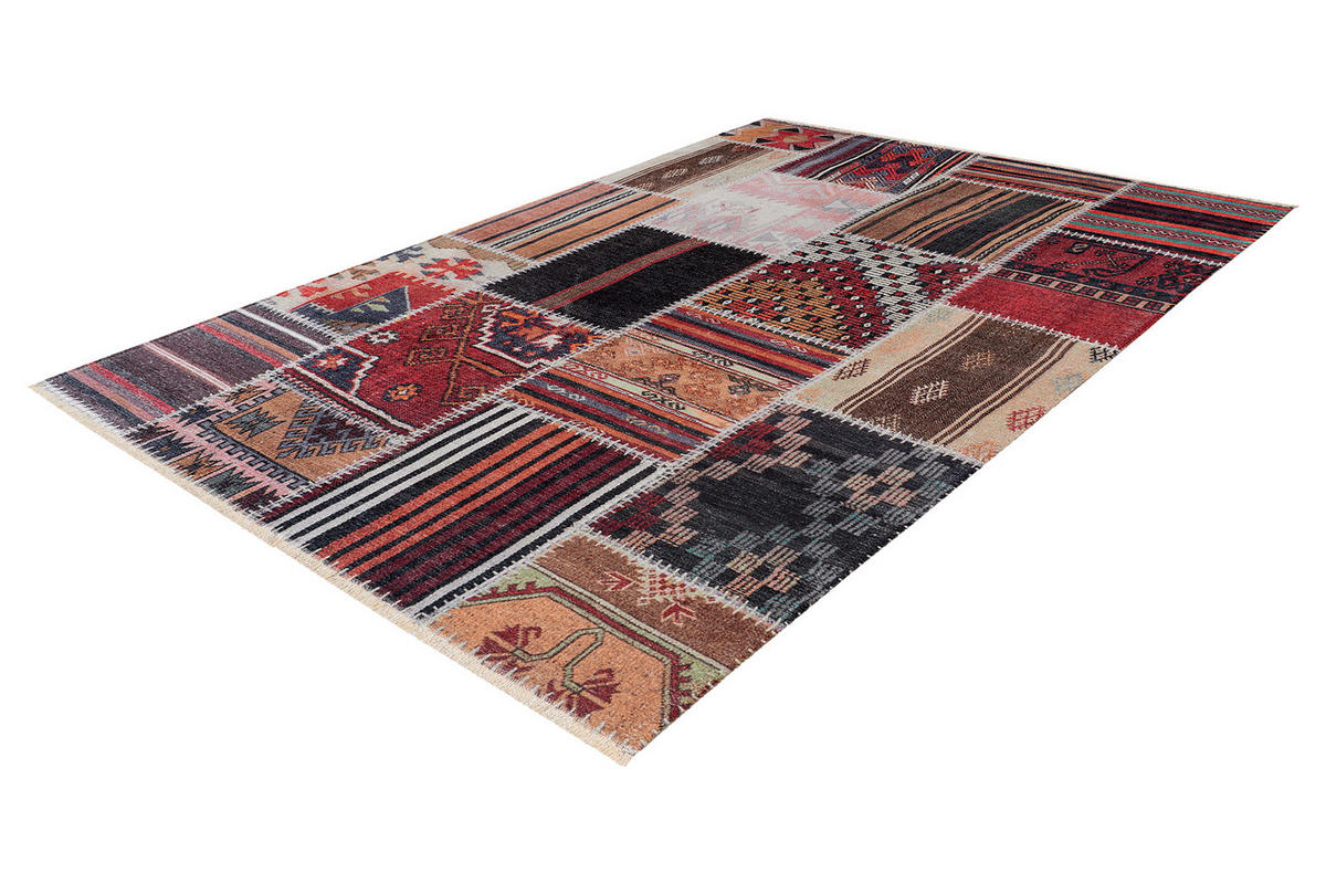 FLACHWEBETEPPICH 115/170 cm My Ethno  - Multicolor, Lifestyle, Textil (115/170cm)