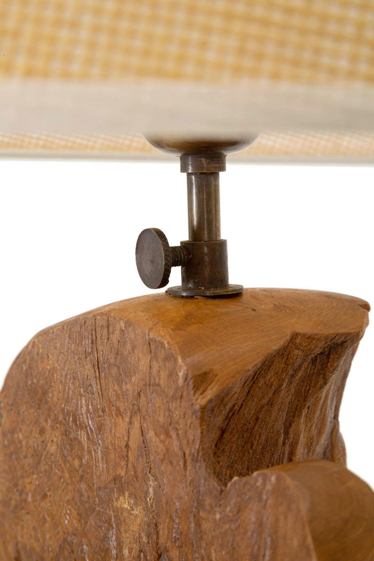 TISCHLEUCHTE   - Braun, Basics, Holz (35/69/35cm)