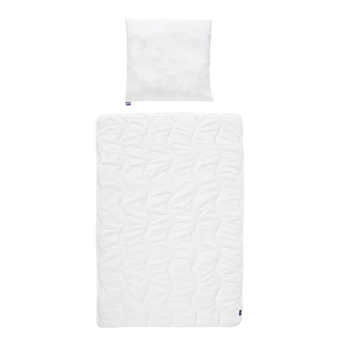 BETTENSET - Weiß, Basics, Textil (135/200cm) - Sleeptex