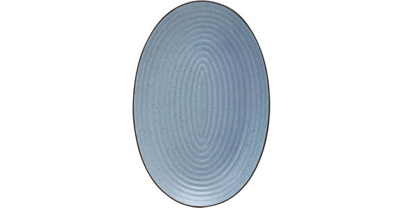 SERVIERPLATTE FARMHOUSE   21/31 cm   - Blau, Design, Keramik (21/31cm) - Landscape