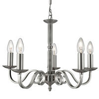 LUSTER  52/94 cm      Richmond  - srebrne boje, Konvencionalno, metal (52/94cm)