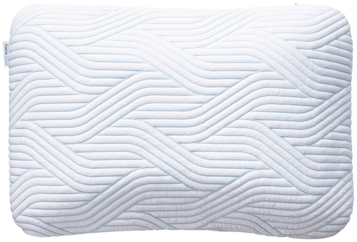 NACKENKISSEN  - Weiss, Basics, Textil (63/11/43cm) - Tempur