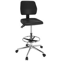 DREHHOCKER Schwarz  - Schwarz, Basics, Kunststoff/Metall (71/95/64cm) - MID.YOU