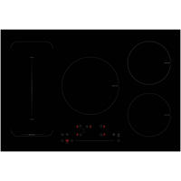 INDUKTIONSKOCHFELD  - Schwarz, Basics, Glas (77/6/52cm) - PKM