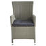 GARTENSESSEL Kunststoffgeflecht Aluminium Grau, Schwarz - Schwarz/Grau, LIFESTYLE, Kunststoff/Textil (57/90/60cm) - Ambia Garden GARTENSESSEL Kunststoffgeflecht Aluminium Grau, Schwarz - Schwarz/Grau, LIFESTYLE, Kunststoff/Textil (57/90/60cm) - Ambia Garden