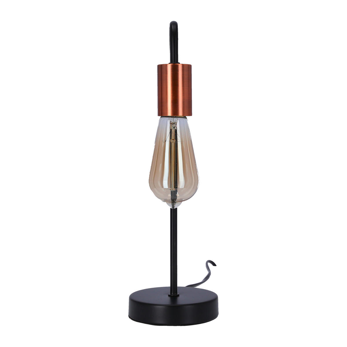BORDSLAMPA   - svart, Klassisk, metall (12/39/17cm)