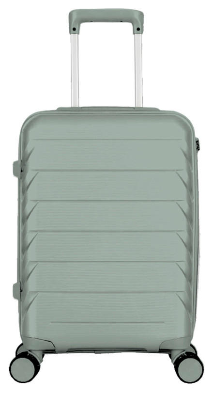 REISEKOFFER Grün  - Grün, Design, Kunststoff/Textil (73,5/47/28cm) - Novel