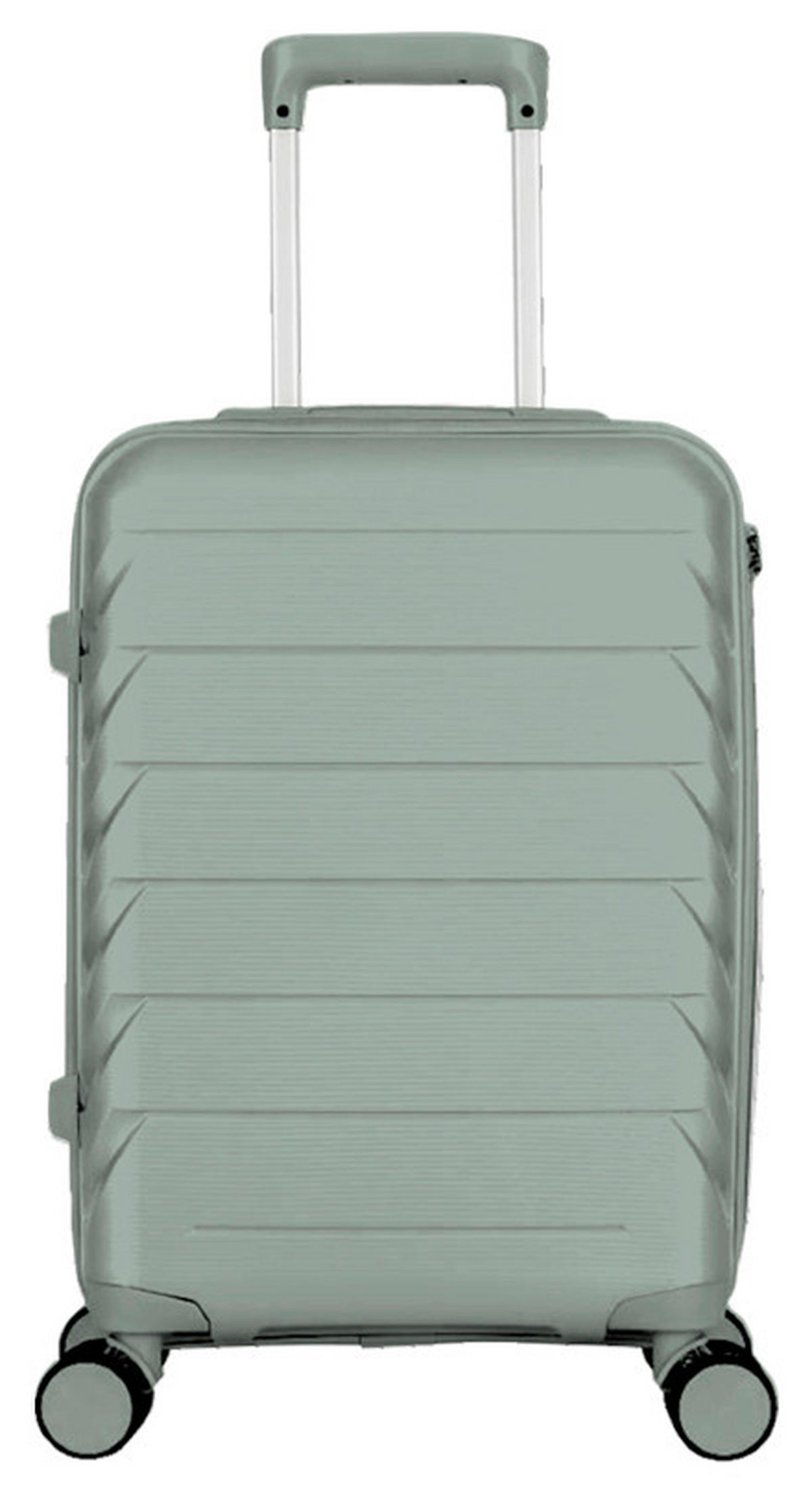 REISEKOFFER Grün  - Grün, Design, Kunststoff/Textil (73,5/47/28cm) - Novel