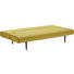 SCHLAFSOFA in Textil Gelb - Dunkelbraun/Gelb, Design, Holz/Textil (200/84/93cm) - Innovation SCHLAFSOFA in Textil Gelb - Dunkelbraun/Gelb, Design, Holz/Textil (200/84/93cm) - Innovation