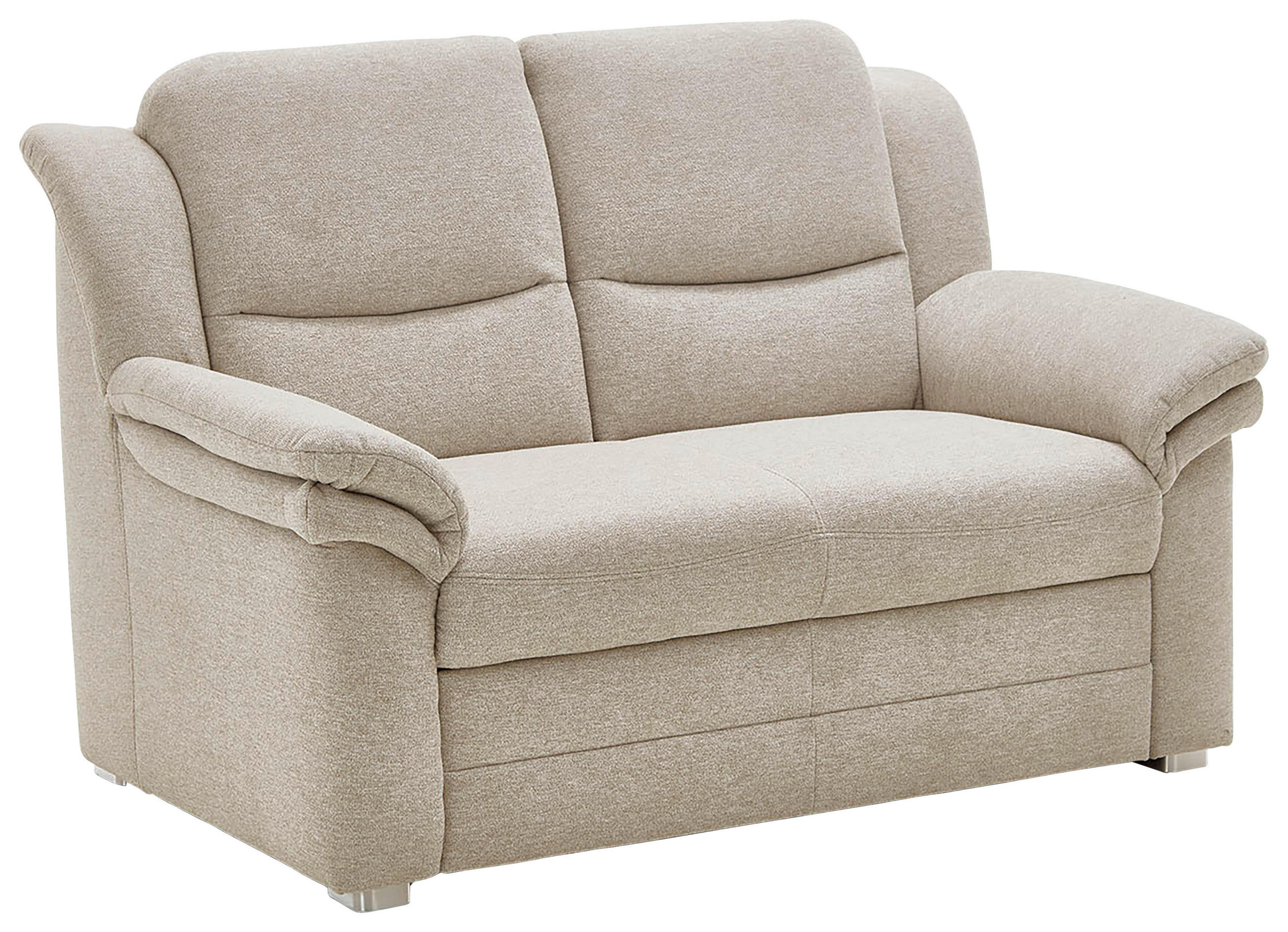 KÉTÜLÉSES KANAPÉ textil bézs  - bézs, Konventionell, textil/fém (150/96/89cm) - Beldomo Comfort