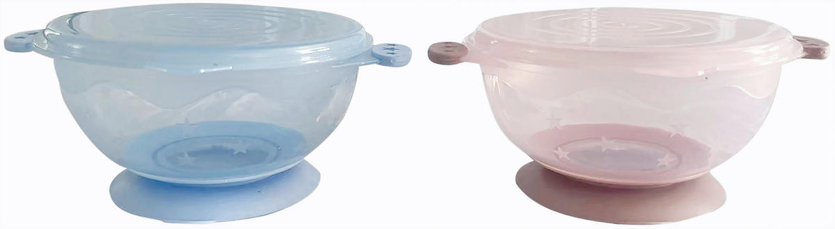 DEČJA ČINIJA           - ružičasta/plava, Osnovno, plastika - My Baby Lou