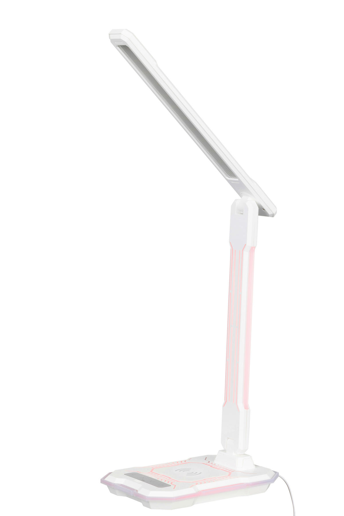 LED-SCHREIBTISCHLEUCHTE 31,6/18,1/12,1 cm   - Weiß, LIFESTYLE, Kunststoff (31,6/18,1/12,1cm) - Novel