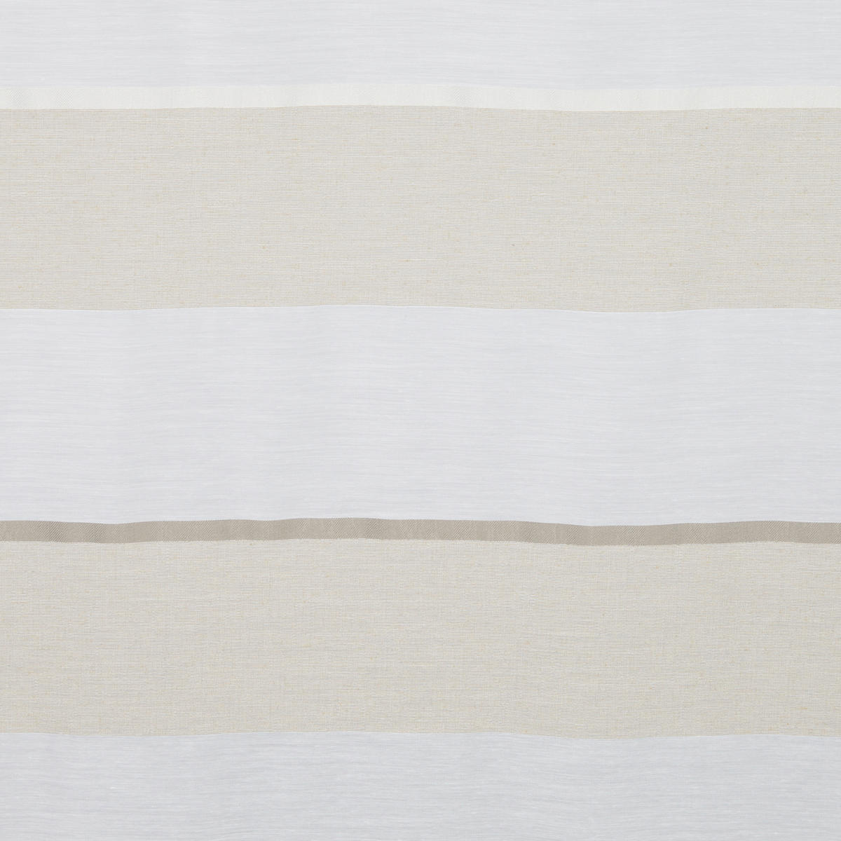 VORHANGSTOFF per lfm halbtransparent  - Taupe/Weiß, KONVENTIONELL, Textil (152cm) - Esposa