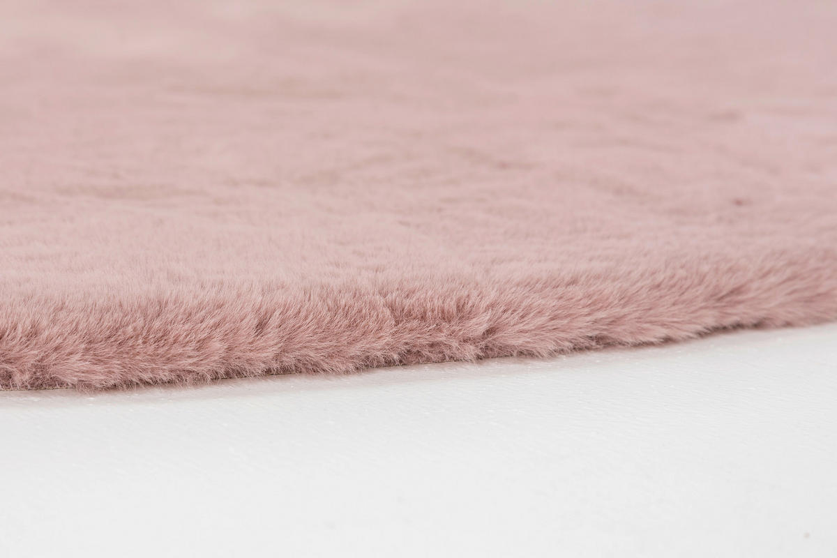 FELLTEPPICH 120 cm Tender 6281/52 D180 000 Altrosa  - Altrosa, Basics, Textil (120cm) - Schöner Wohnen