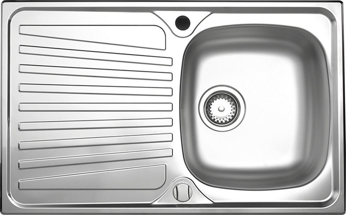 SPÜLE  - Edelstahlfarben, Basics, Metall (79/19/50cm)