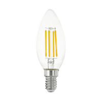 LED-LEUCHTMITTEL   E14 2,2 W  - Klar, Basics, Glas (3,5/9,8cm) - Eglo